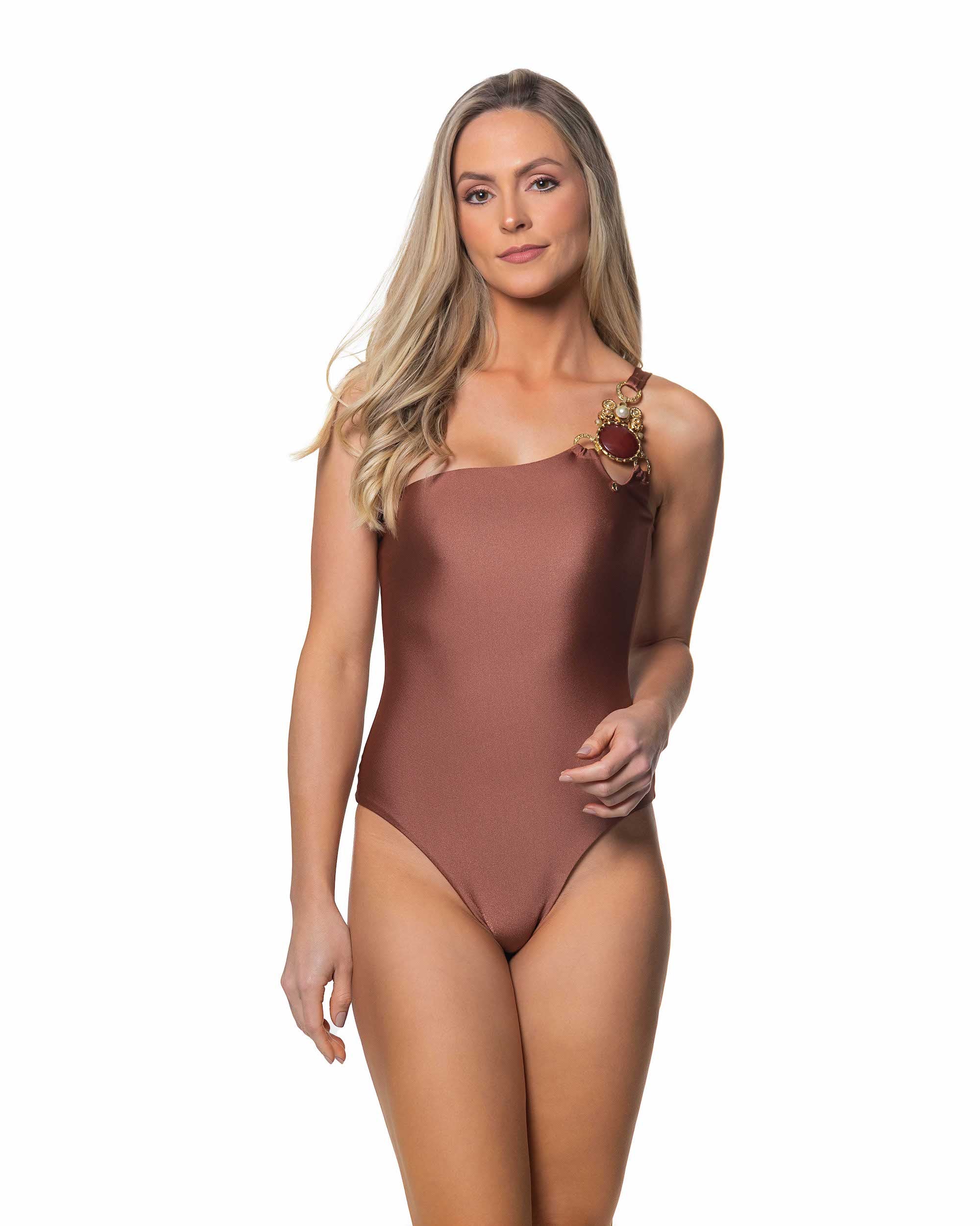 Isabel one piece White - Lybethras Swimwear
