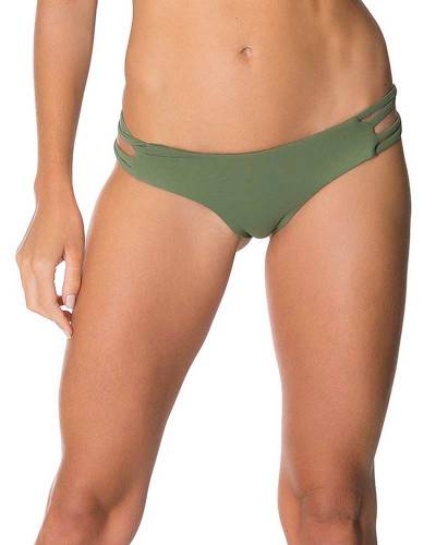 Mairin Bottom in Olive Green - Lybethras Swimwear