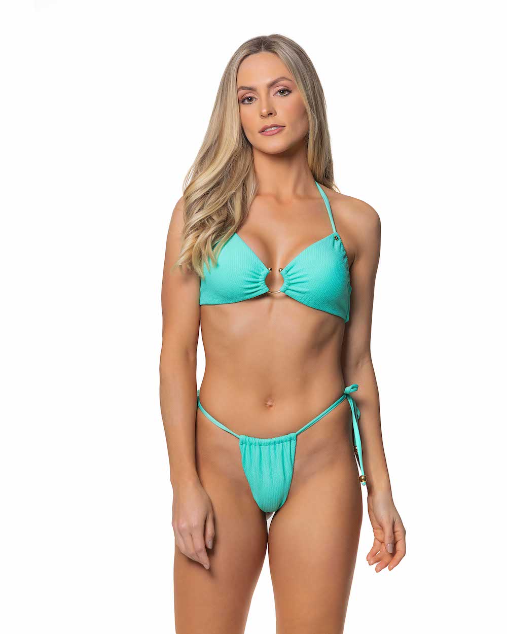 Gia Top in Green - Lybethras Swimwear